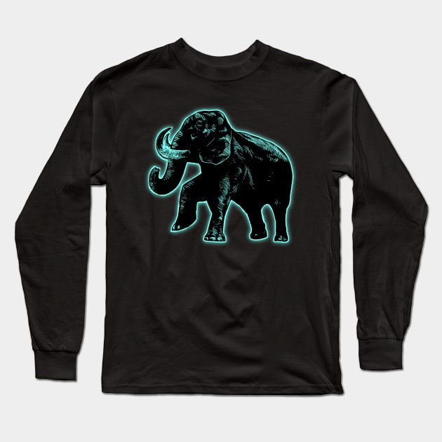 Elephant Light4 Long Sleeve T-Shirt by barmalisiRTB